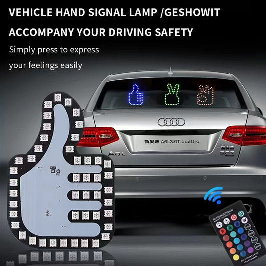 Car Finger Lights Gesture Light Car Multifunction